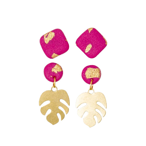 Set pendientes Kiti