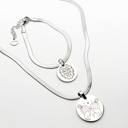 Set pulsera+collar Perseida Zodiaco