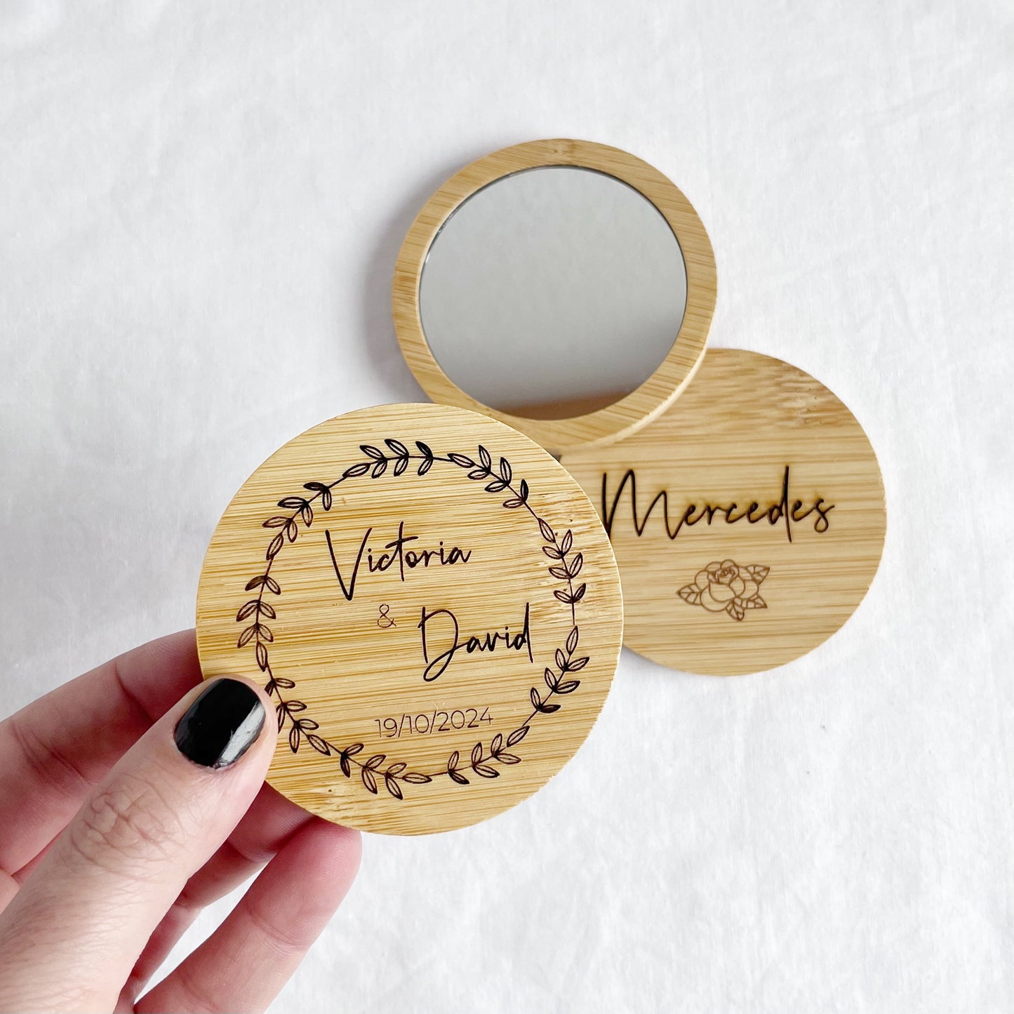 Espejos de madera personalizados
