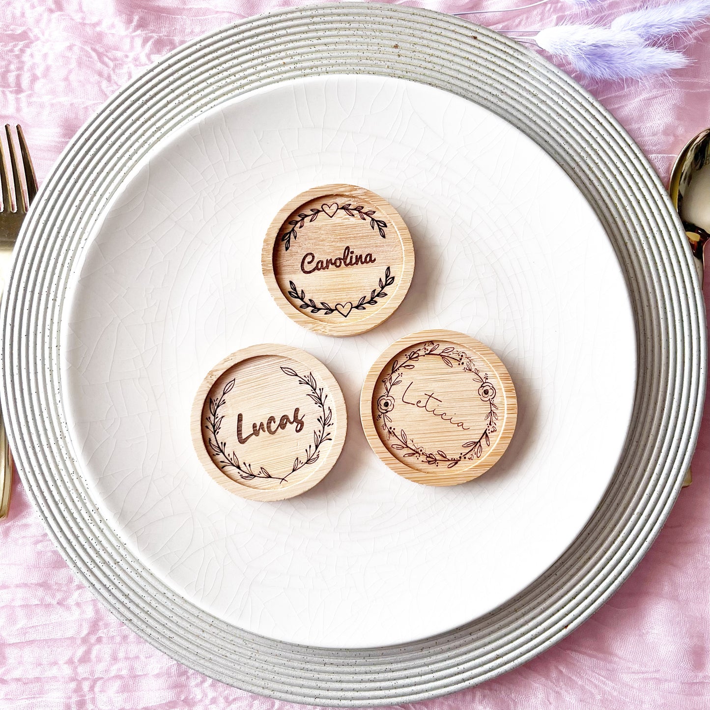 Posavasos personalizado
