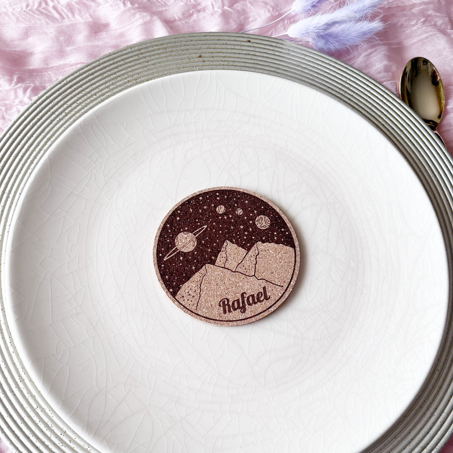 Posavasos personalizado