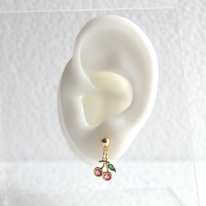 Pendientes Cerezas