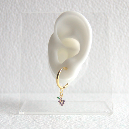 Pendientes Uvas