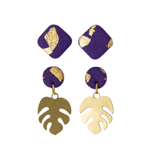 Set pendientes Kiti
