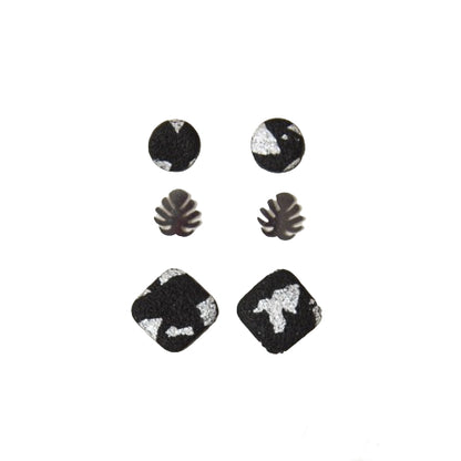 Set pendientes dots Monstera